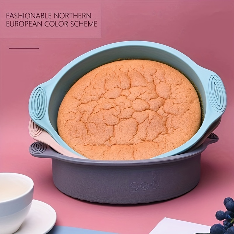 Non stick Silicone Cake Pan Oven Safe Baking Mold With Non - Temu