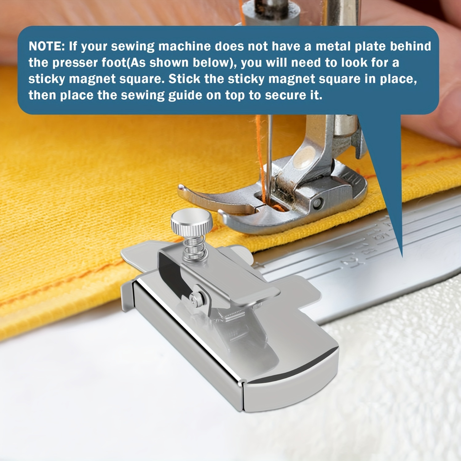 Magnetic Seam Guide Magnet For Sewing Machine Magnetic - Temu