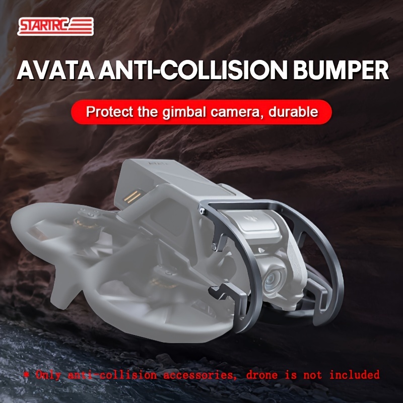 Gimbal Camera Aluminum Alloy Anti-collision Bar for DJI Avata Combo Drone  Gimbal Bumper Protector Gimbal Lens Bumper Accessories
