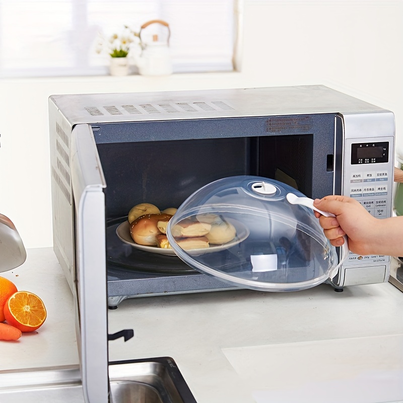 4pcs Cooking anti-splash protective cover, food microwave splash
