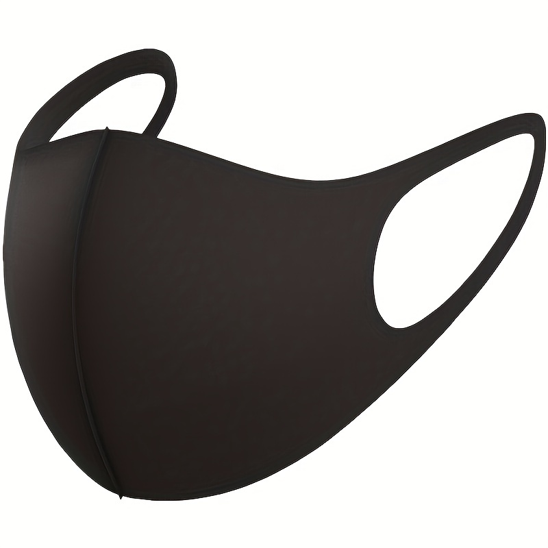 Solid Reusable Mask, Breathable Sunscreen Face Mask