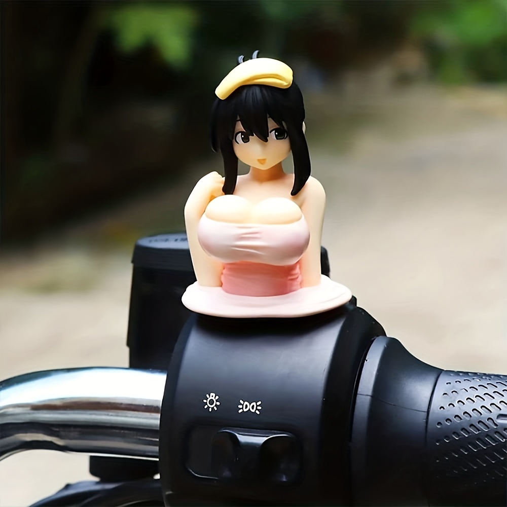 Cute Chest Shaking Ornaments Indoor Or Motorcycle And Car Dashboard Decorations  Kanako Collection Model Kawaii Anime Statue, High-quality & Affordable