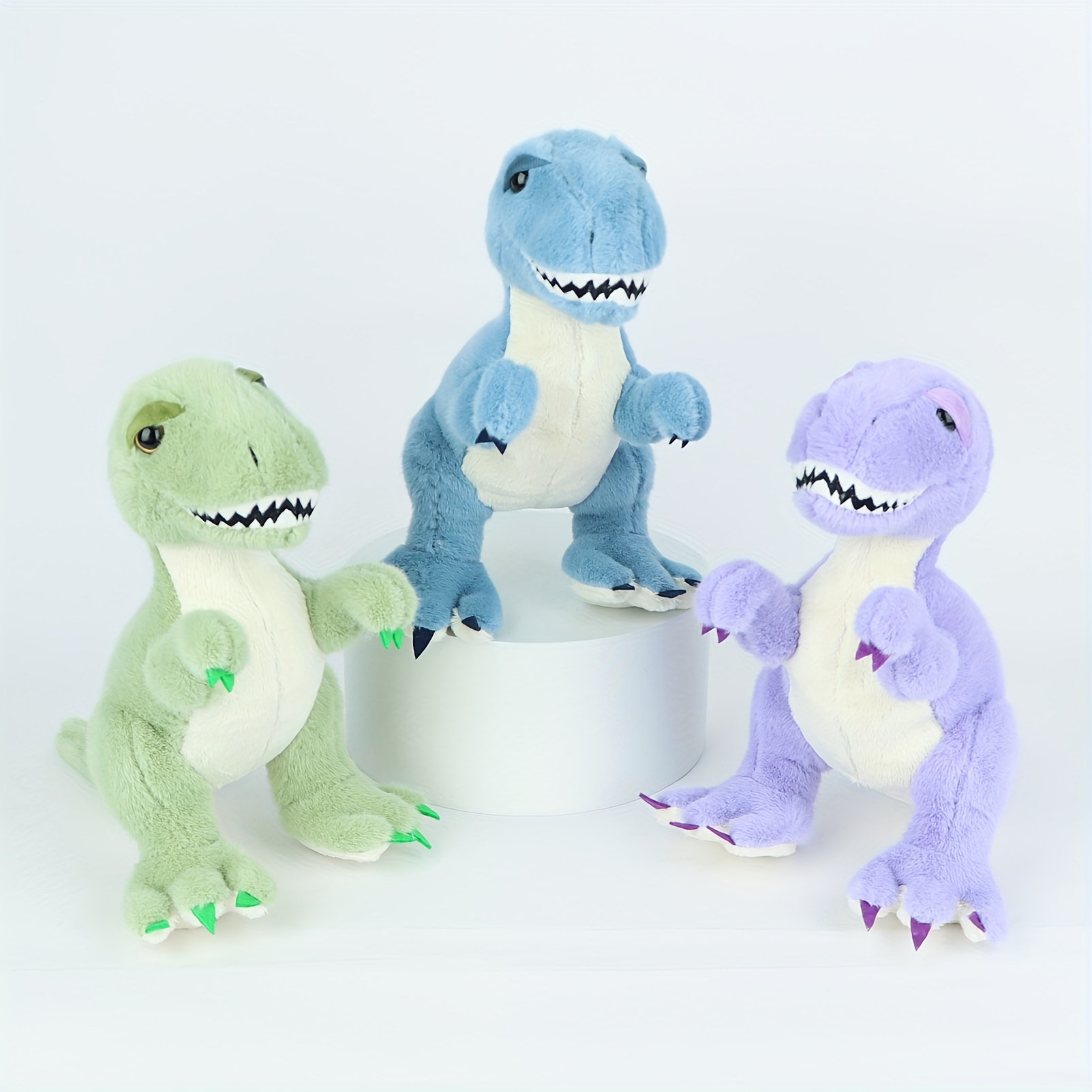 Cartoon Dinosaur Plush Toy Cute Tyrannosaurus Rex Stuffed - Temu