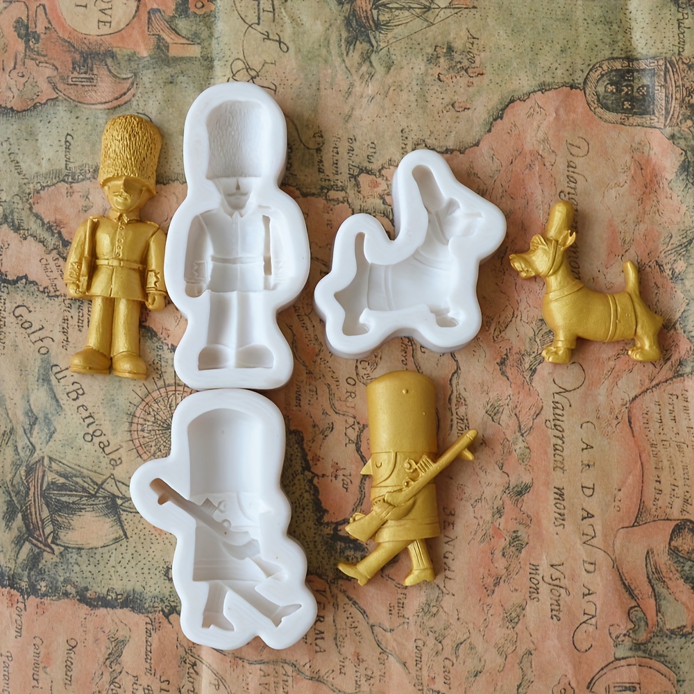 NUTCRACKER CHOCOLATE MOLD 3D