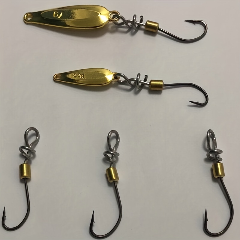 Ftk Weighted Fishing Lure Spinner Bait Artificial Metal - Temu