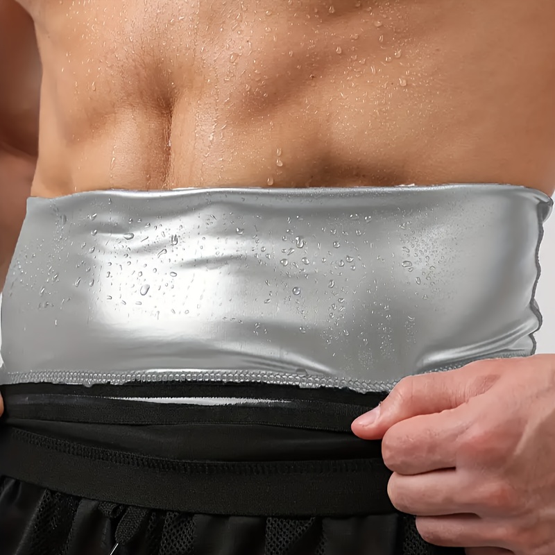 Men Sweat Sauna Shaper Waist Trainer Tummy Belly Compression Shirt Weight  Loss Corset Fat Burning Fitness Slim Sweat Pro Polymer