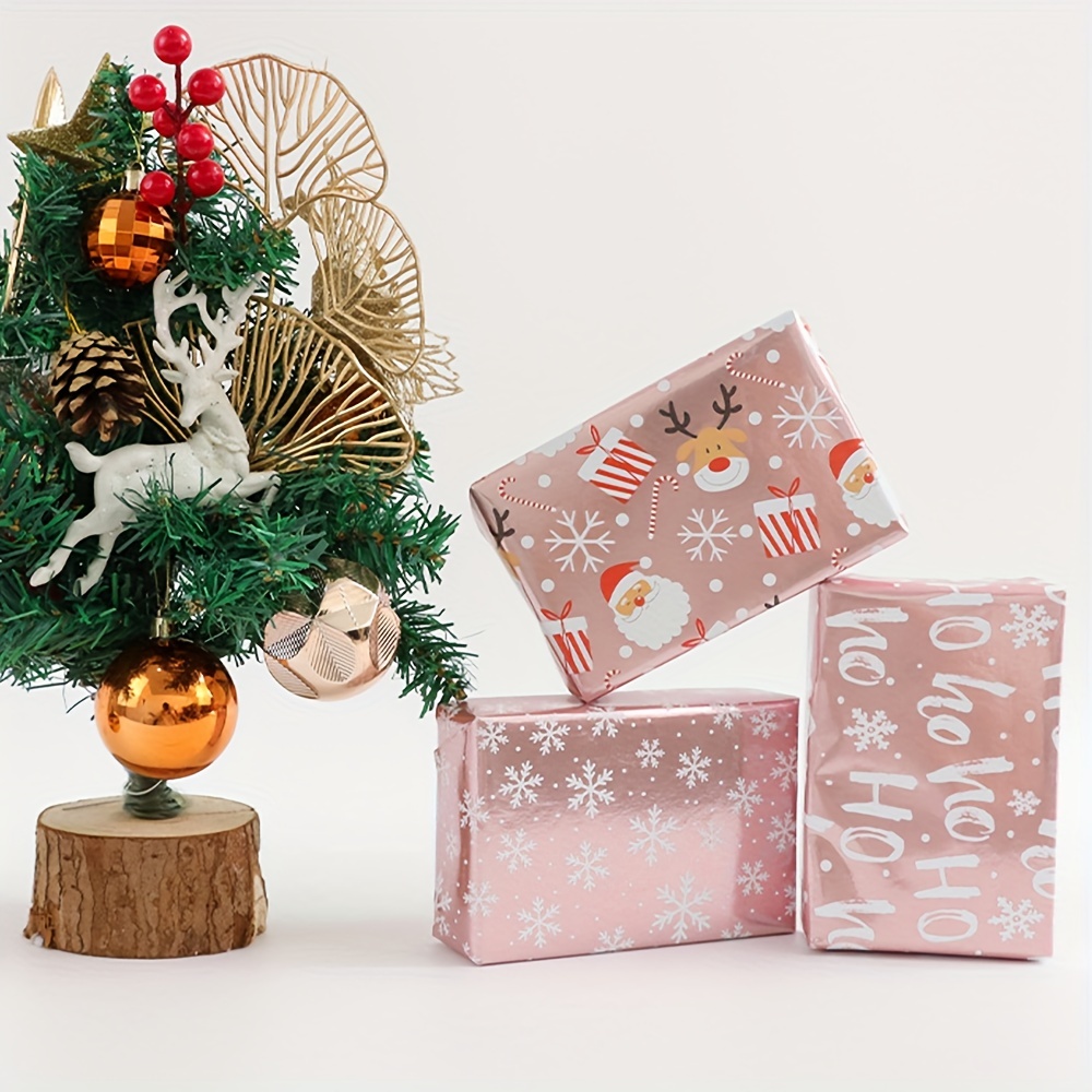 Christmas Gift Packaging Wrap, Wrapping Paper, Gift Bags, Tissue Paper &  More