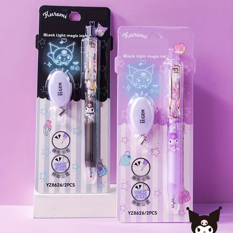 6 UV Spy Pens Invisible Ink UV Light Secret UV Light Pen Messages