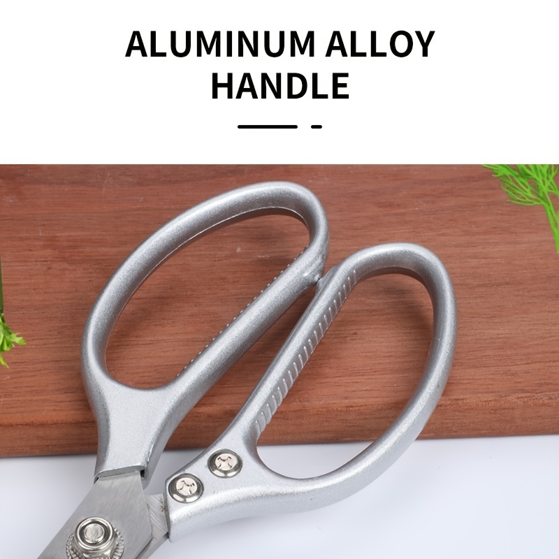 Poultry Shears Stainless Steel With Plastic Handles