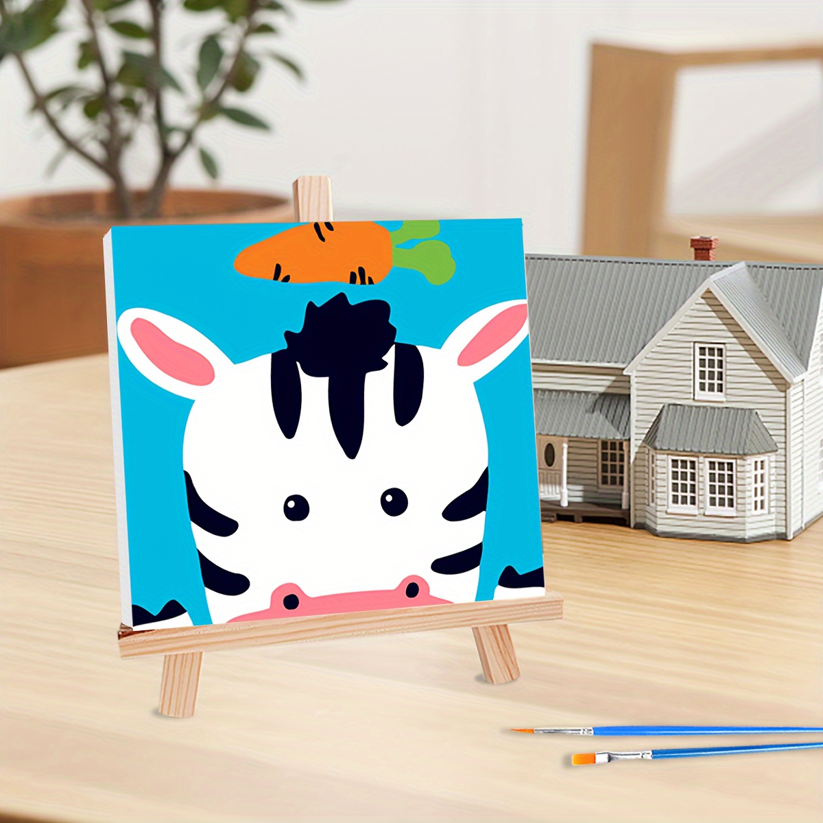 GATYZTORY-cuadros por número, Kits de decoración del hogar, pintura por  números para adultos sobre lienzo