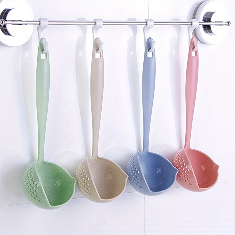 Hanging Hot Pot Scoop Soup Ladle Colander Spoon High Temperature Resistant  Long Handle Stainless Steel for Kitchen - AliExpress