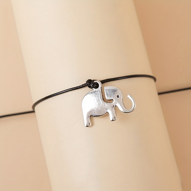 Elephant hot sale string bracelet