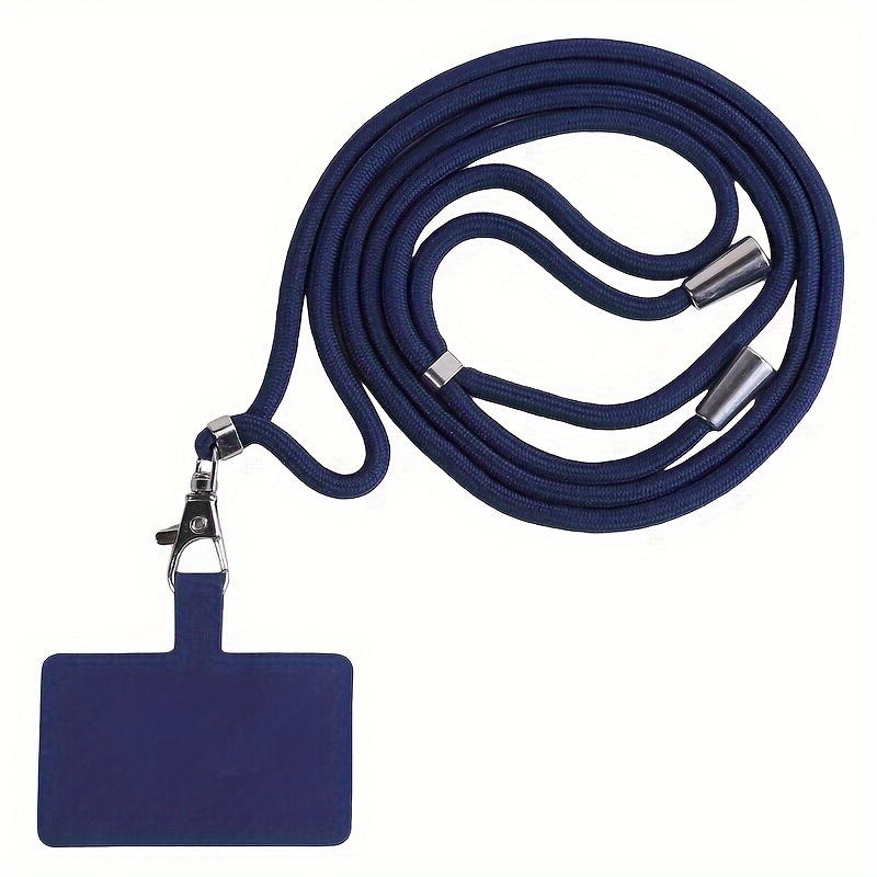 Cordón para móvil  Belyo Cordón Universal, Ajustable, 90 cm, Azul