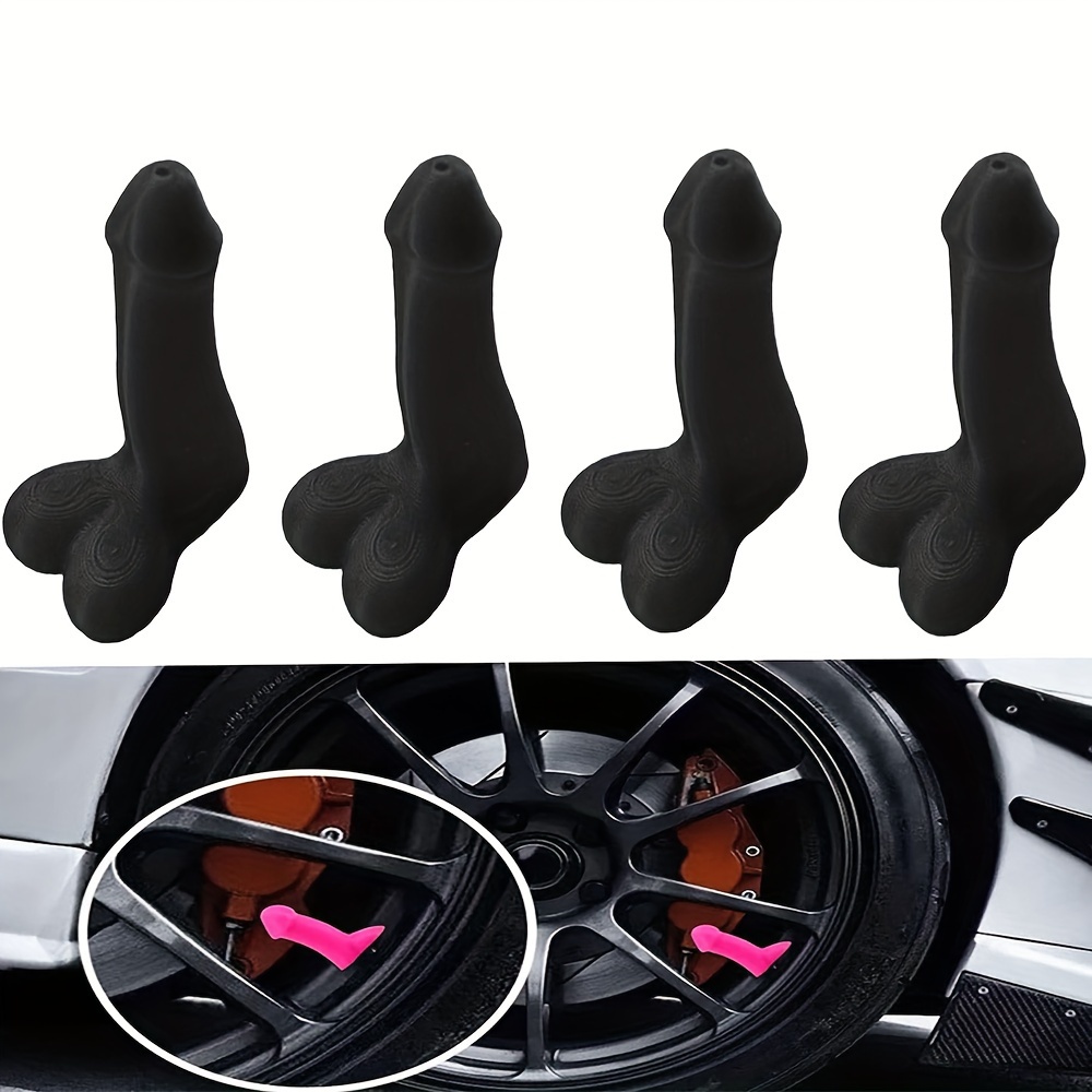 4pcs Crâne Voiture Roue Pneu Valve Tige Air Couverture Porte-clés Clé，chien  Patte Clé Valve, Protection Des Acheteurs De 90 Jours