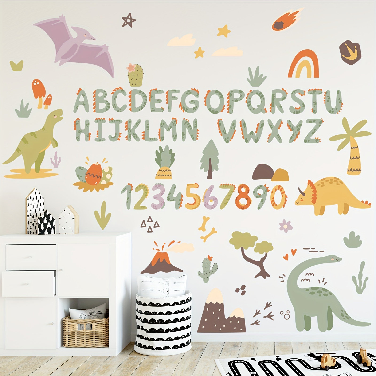 Abc Alphabet Wall Decals For Kids Room And Nursery Stickers - Temu Italy
