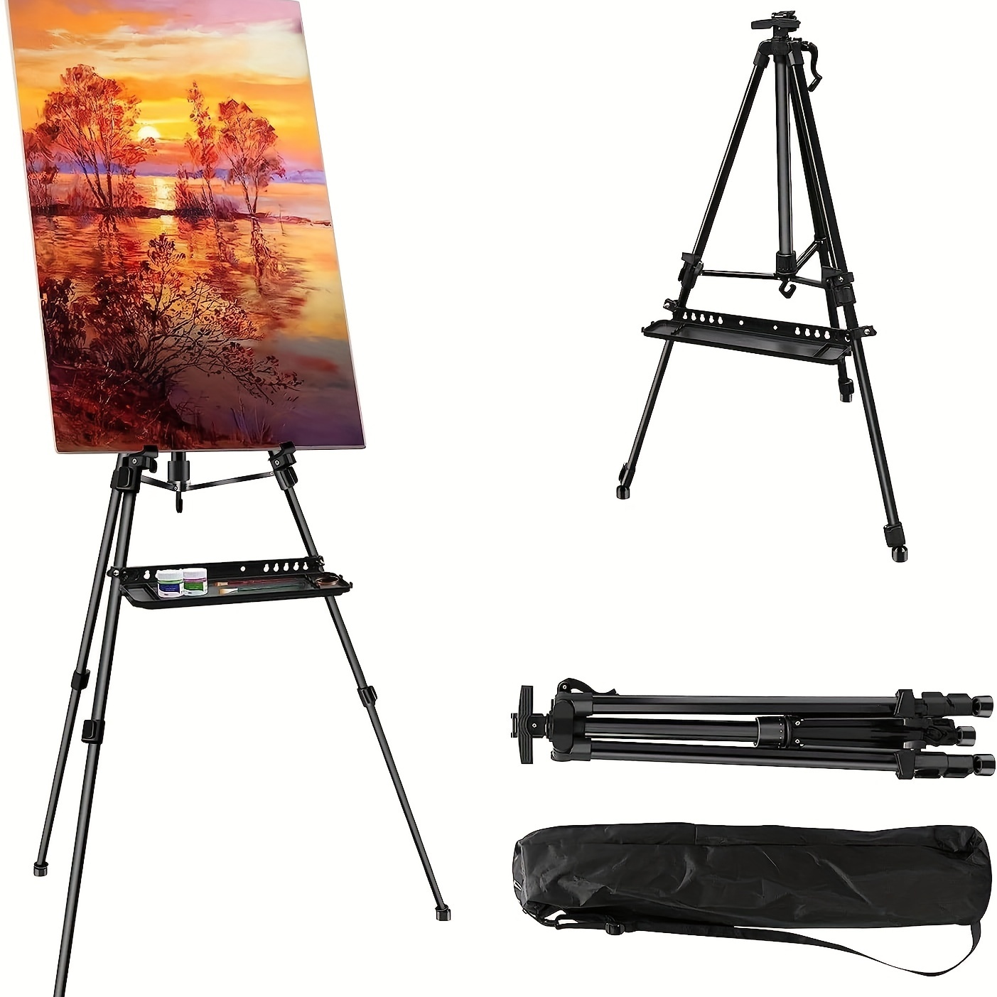 5 Mini Wood Display Easel (12 Pack), A-Frame Artist Tripod Easel - Tabletop  Holder Stand, 5” - 12 Pack - King Soopers