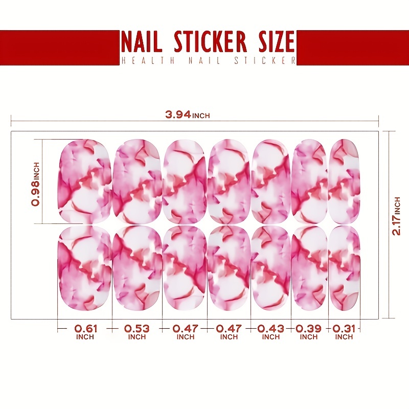 12 sheets marble designed series nail polish strips full nail wraps self adhesive nail polish stickers for women girl nail accessories with 6 nail files cuticle stick