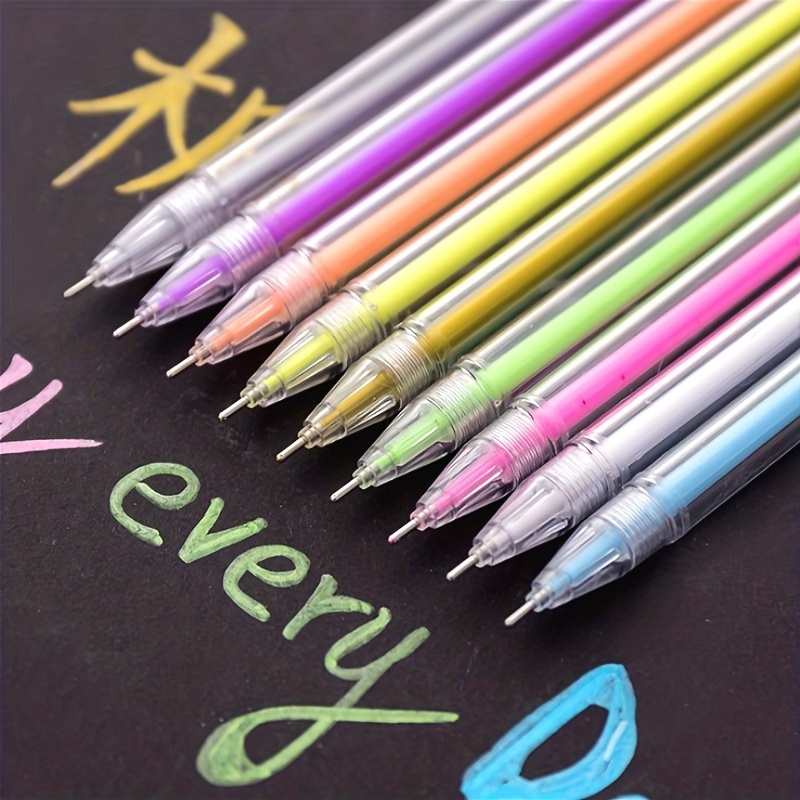 Coloured Gel Pen Set Six Colour Themes Aesthetic Coloured Pens School Supplies  Journal Supplies Craft Supplies Office Supplies 
