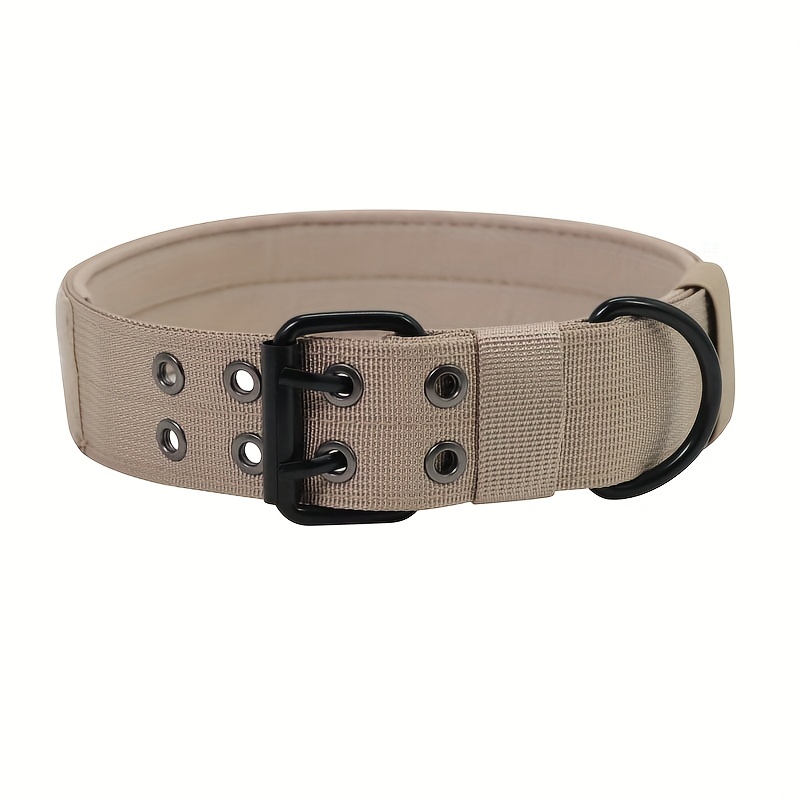 Adjustable Tactical Dog Collar for Training - Medium & Large Dogs