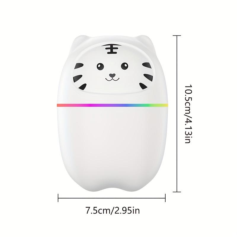 Usb Tiger Mini Humidifier For Bedroom Nightstand Refreshing - Temu