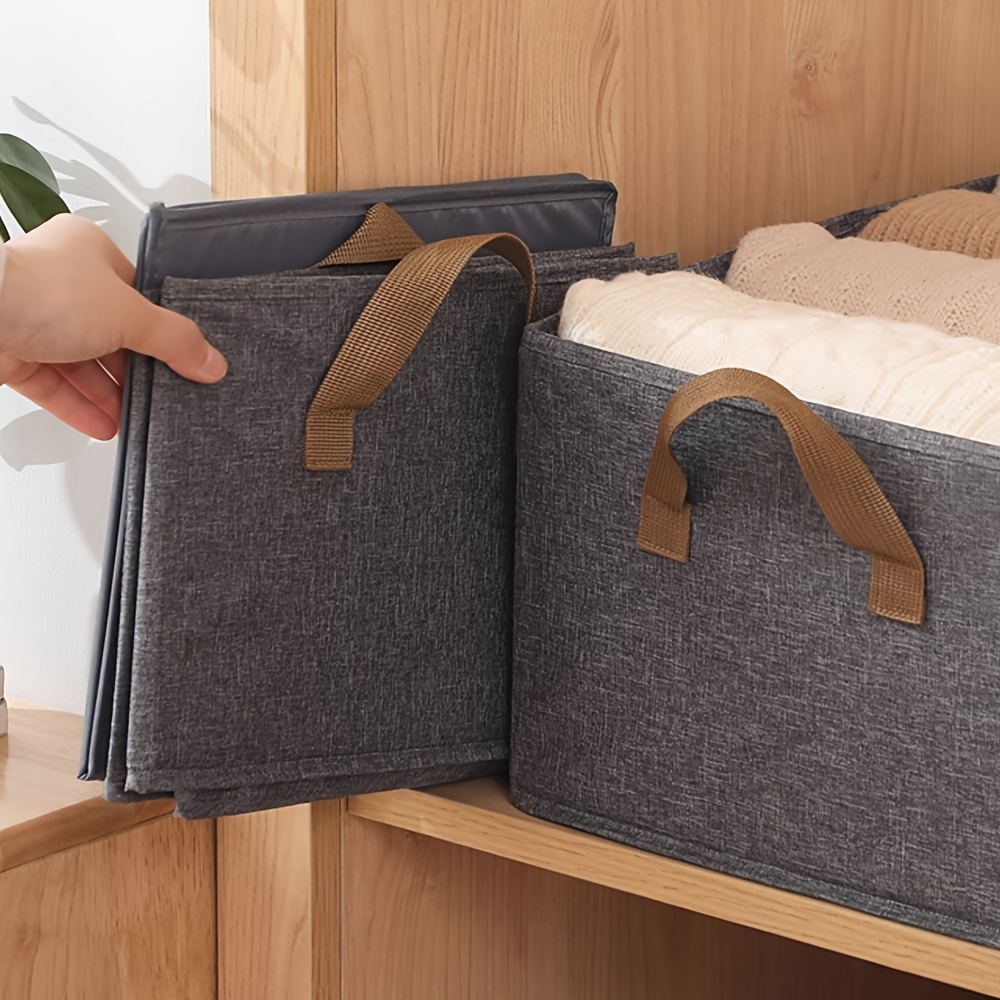 Clothes Storage Bin Wardrobe Storage And Organization - Temu