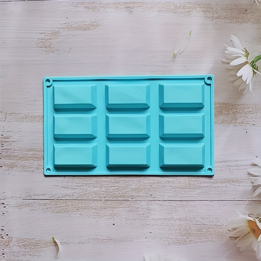 8 cavity Silicone Rectangular Cake And Chocolate Mold For - Temu