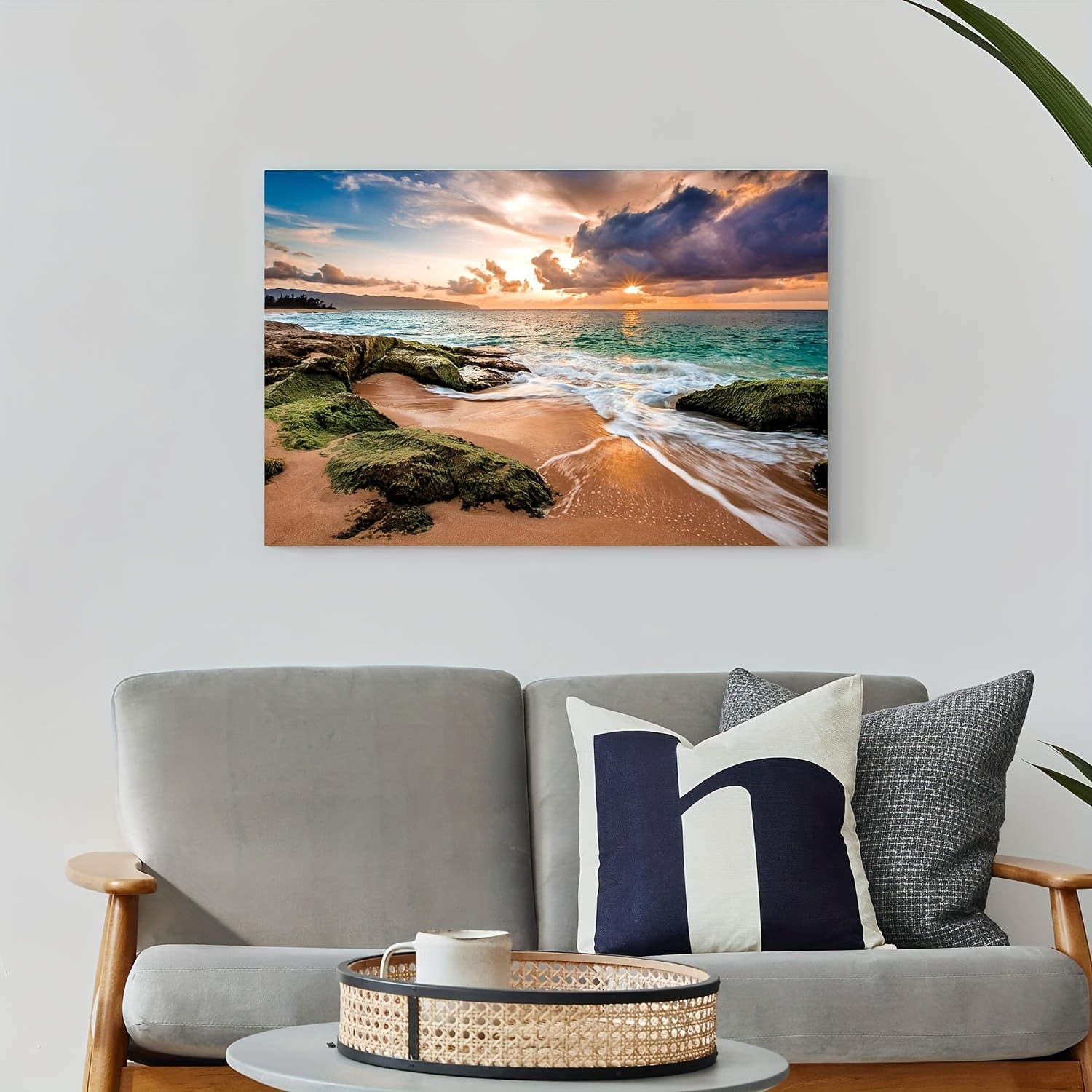 Large scale ocean painting beach painting coast wall art offers beach painting beach scene painting ocean art beach artwork ocean canvas art