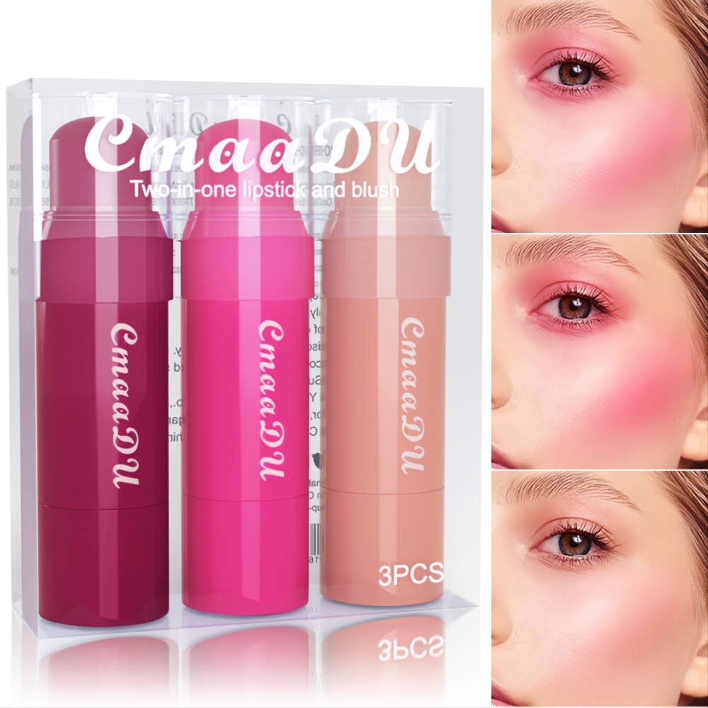 3color Blush Matte Lipstick Eyeshadow Allin Beauty & Personal Care