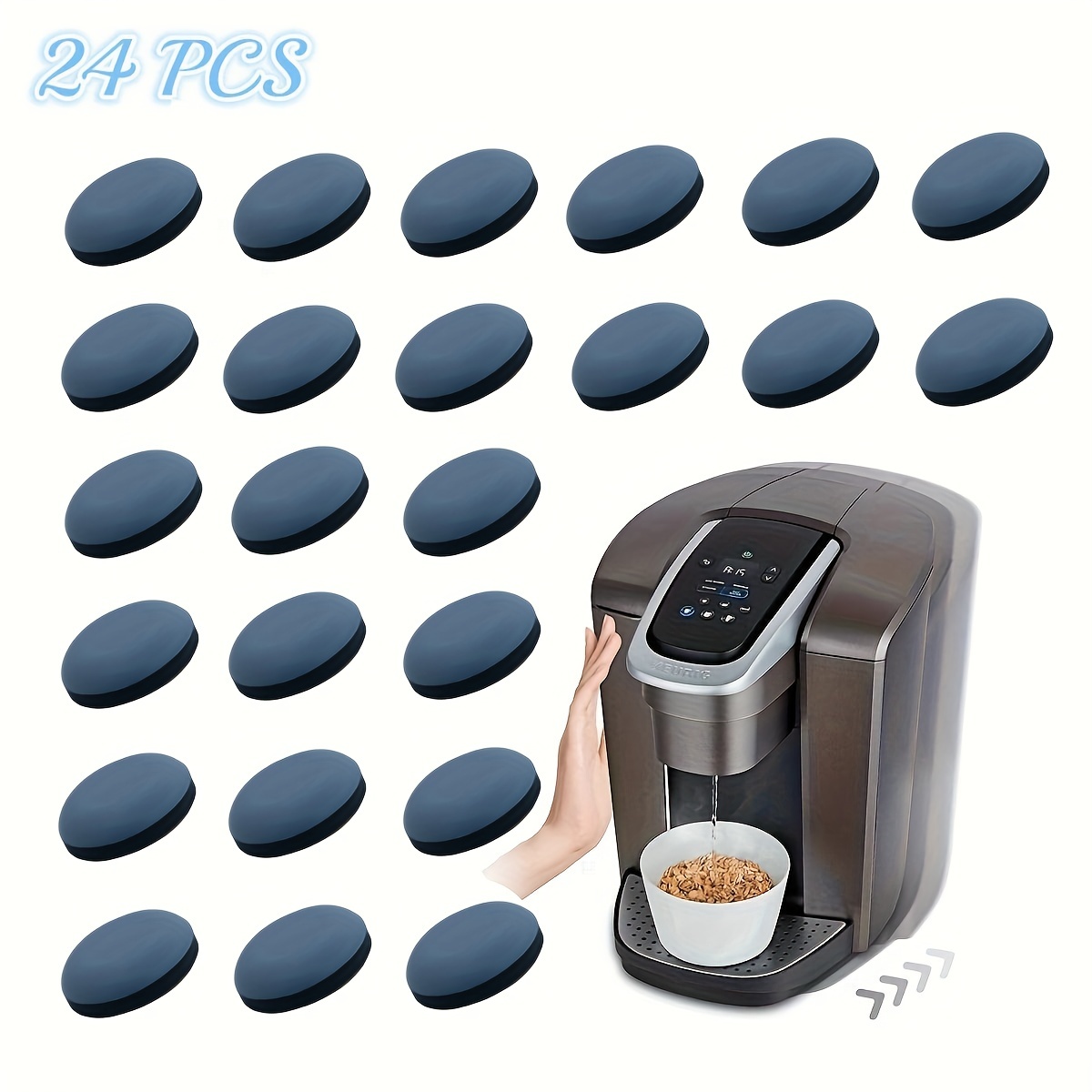 Sliders For Kitchen Appliances 24pcs Self-Adhesive Mover For Small