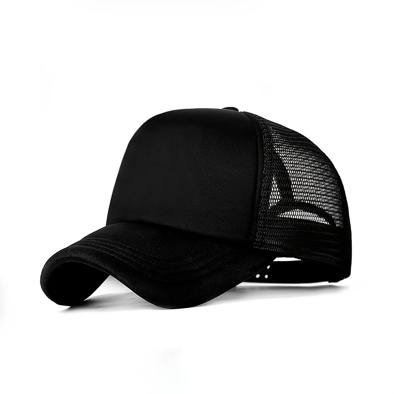Adjustable Sponge Mesh Sunshade Baseball Cap Peaked Cap