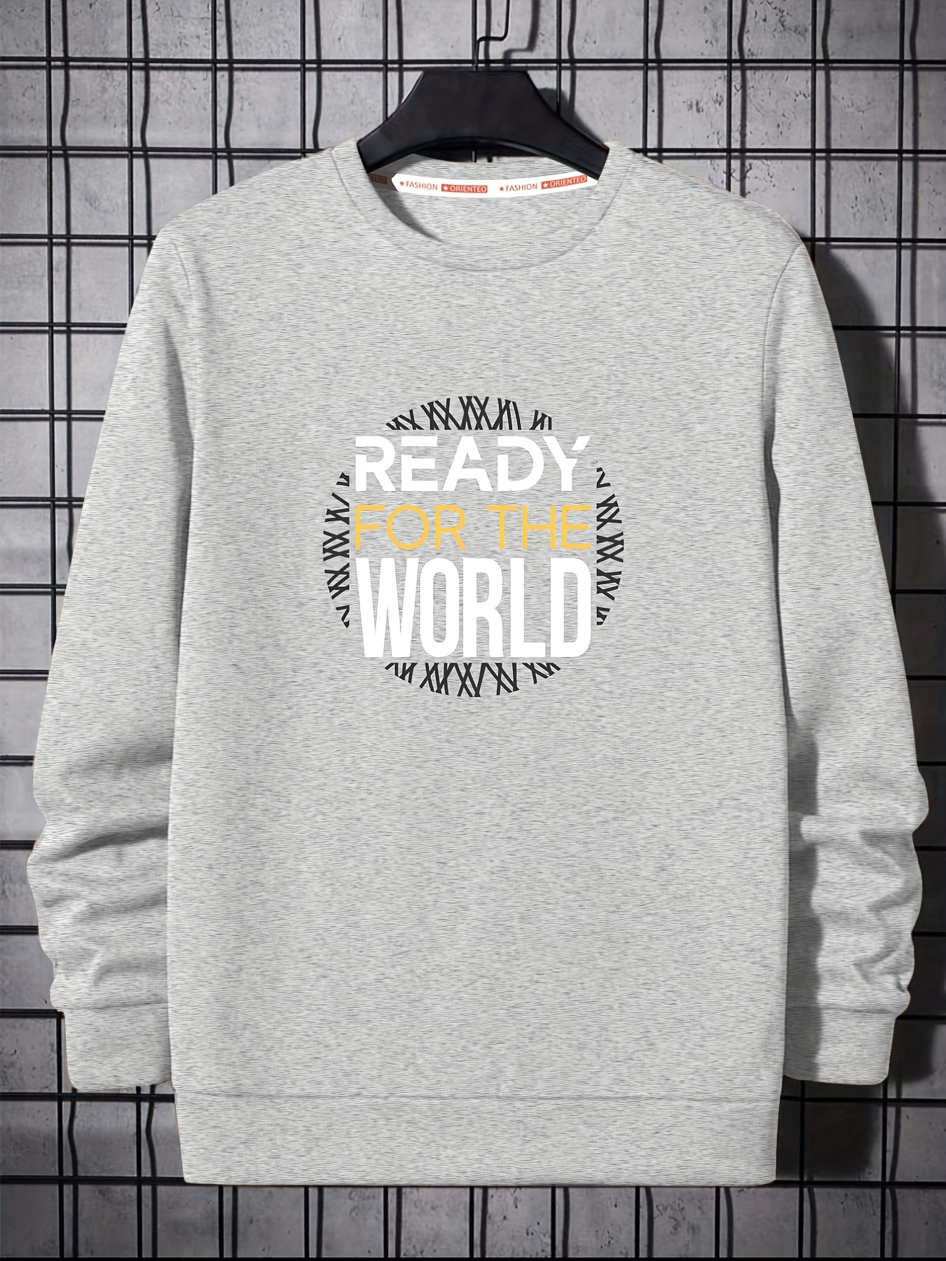 Crew Neck Long Sleeve T Shirt - Ready to Wear