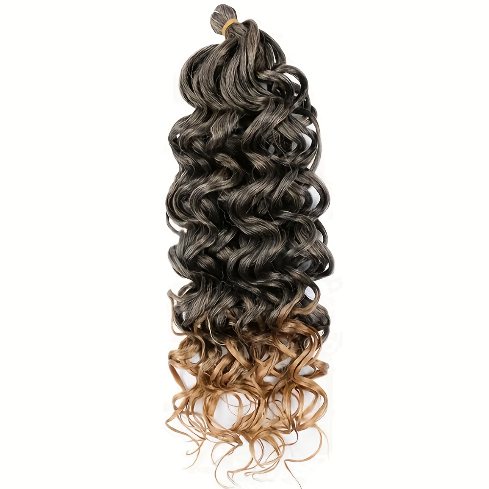 50 8cm Long Curls Crochet Hair Extensions - Natural Look for Everyday Use