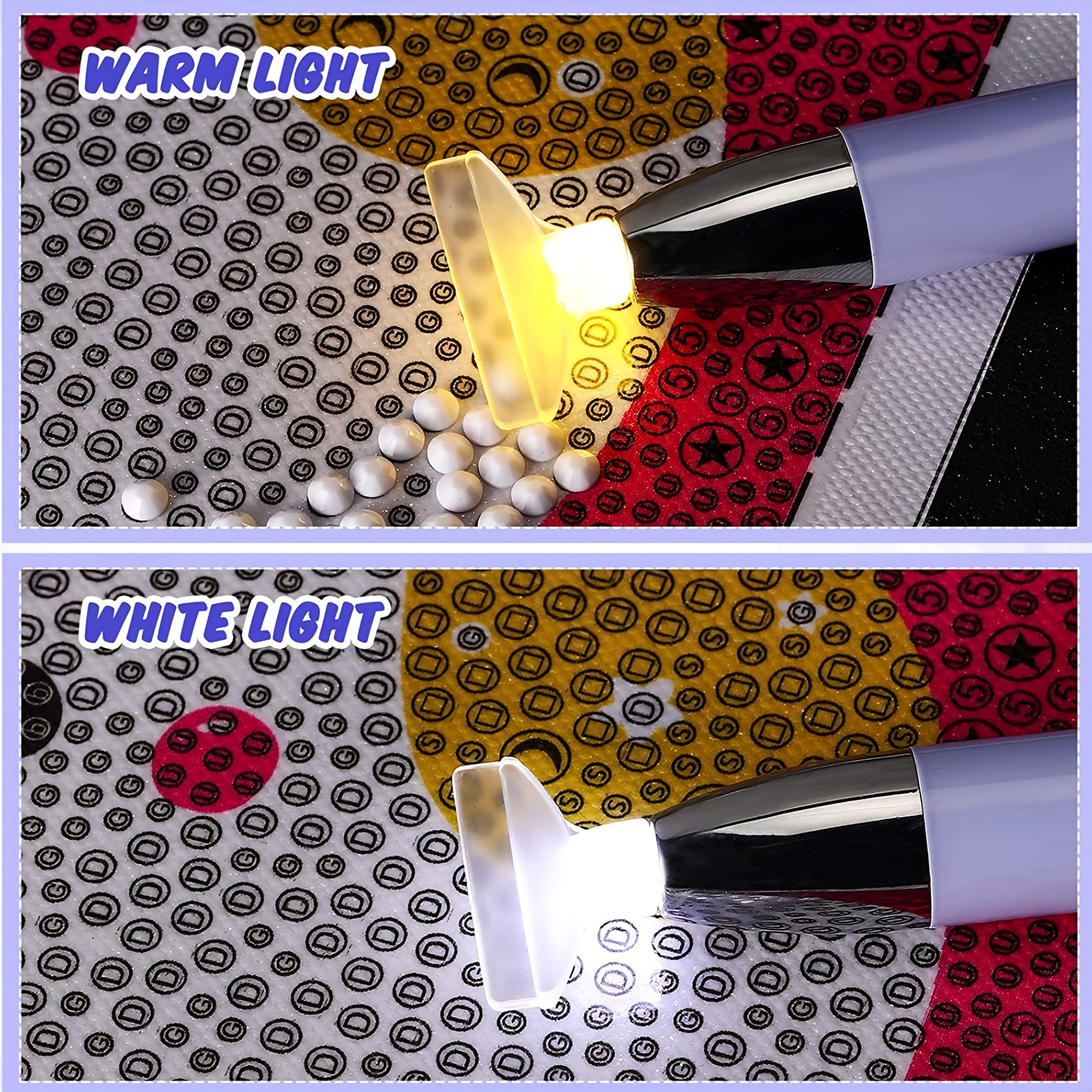  Art Diamond Painting Pen with Light - Diamond Dots