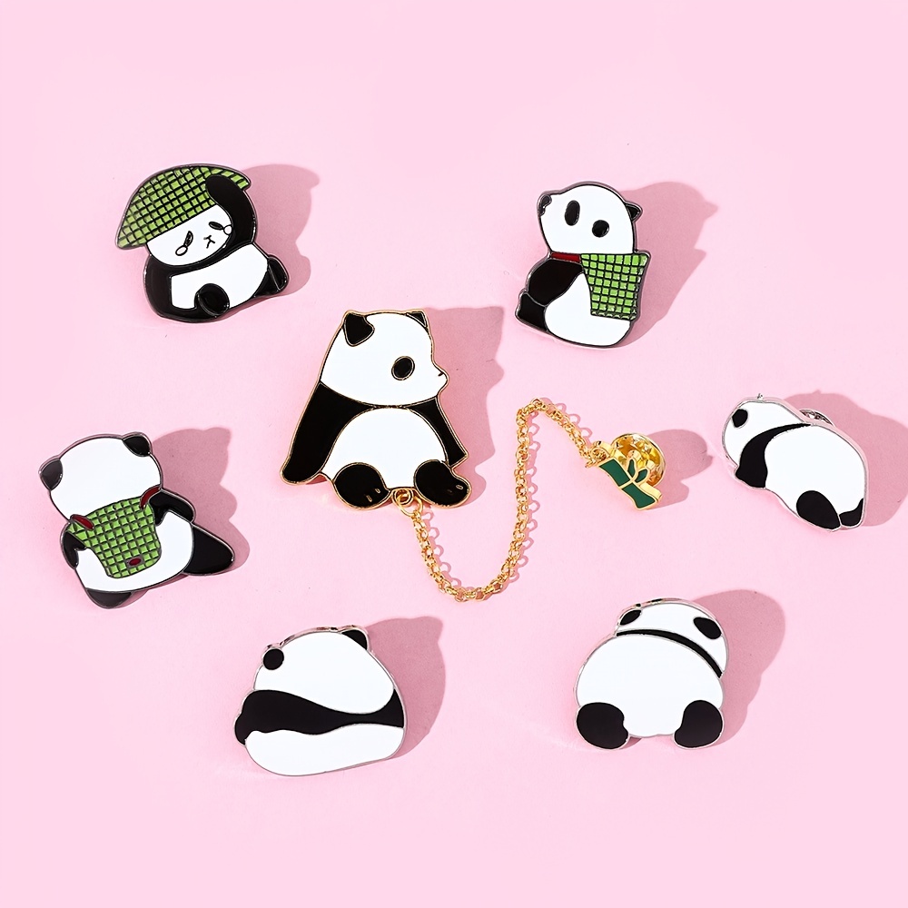 Broche De Panda De Desenho Animado Fofo Pin Kawaii Animal Liga Breastpin  Lapel Pin Badge Roupas Bolsa Mochila Jaqueta Charme Presente Para Crianças  Amigos - Temu Portugal