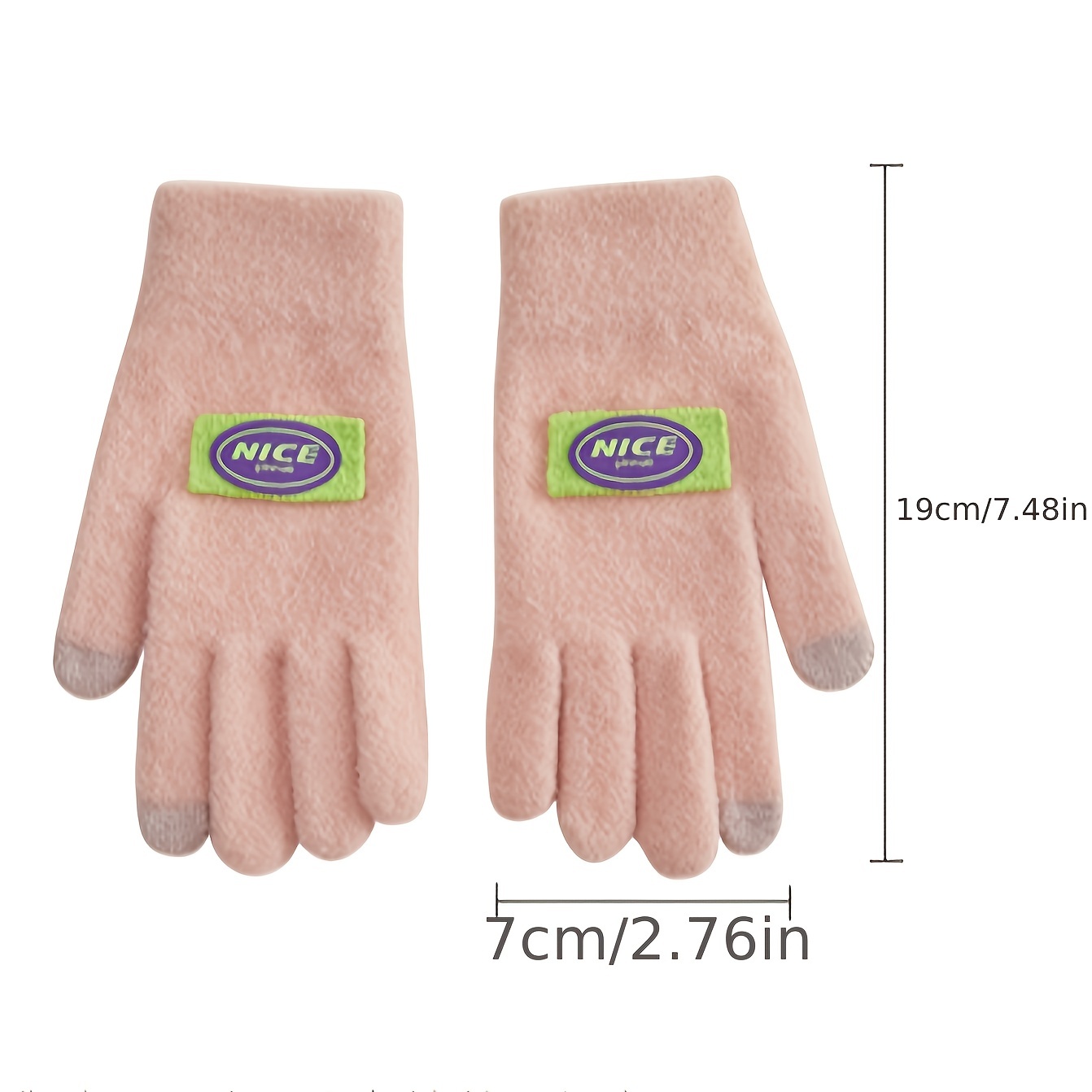 Guantes de invierno para mujer Guantes suaves para clima - Temu