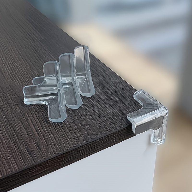 Table Corner Protectors, Clear Furniture Corner And Edge Safety Bumpers,  Round Protective Bumpers, Table Edge And Sharp Corner Guards - Temu