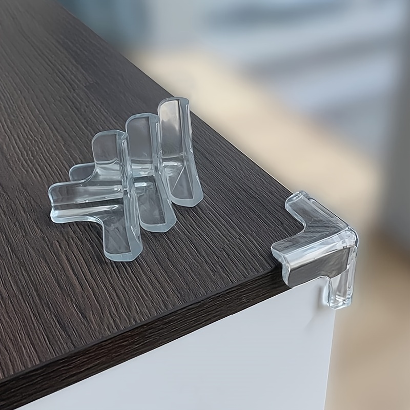 Furniture Corner Guards Clear Silicone Soft Edge Safety Bumpers