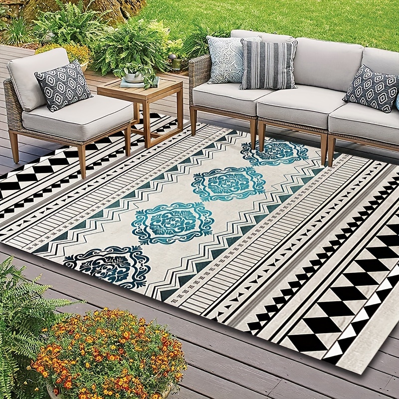 RUGS AREA RUGS 8X10 OUTDOOR RUGS INDOOR OUTDOOR CARPET KITCHEN LARGE PATIO  RUGS
