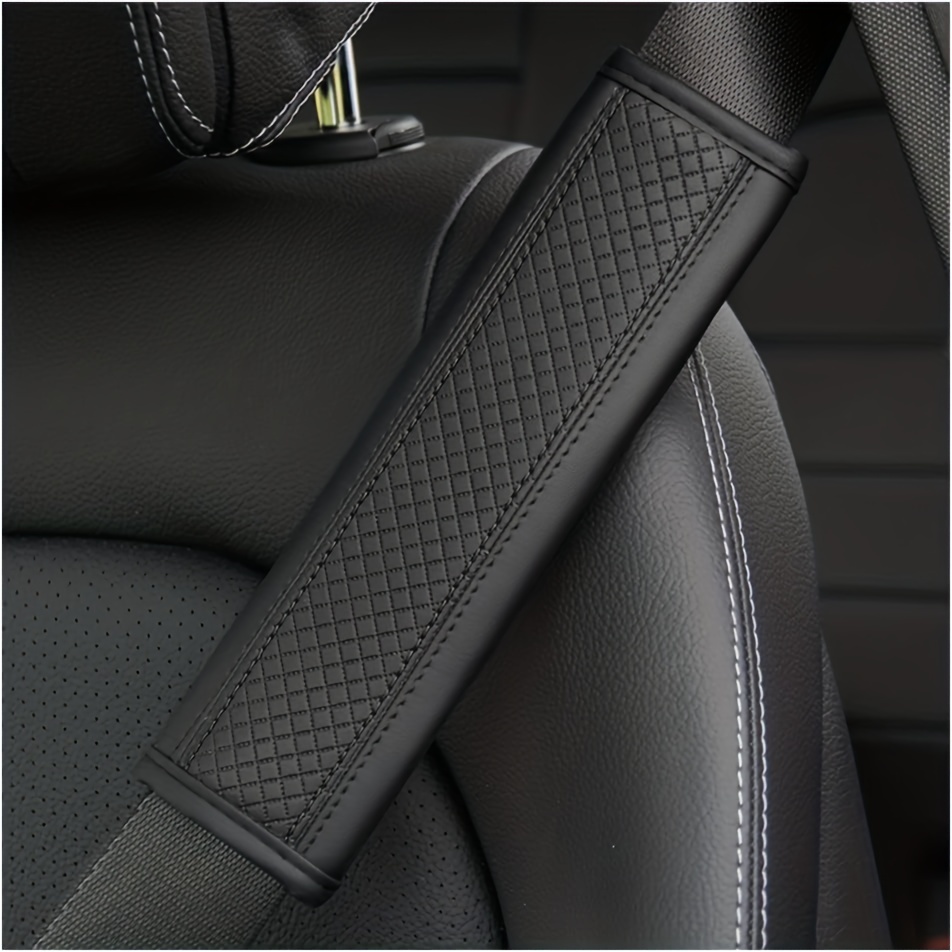 Cintura di sicurezza coprispalle protezione traspirante imbottitura per  cintura di sicurezza materiale Alcantara accessori interni Auto