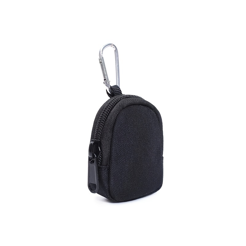 Neoprene Mini Zipper Pouch, Small Keychain Travel Pouch, Earbud