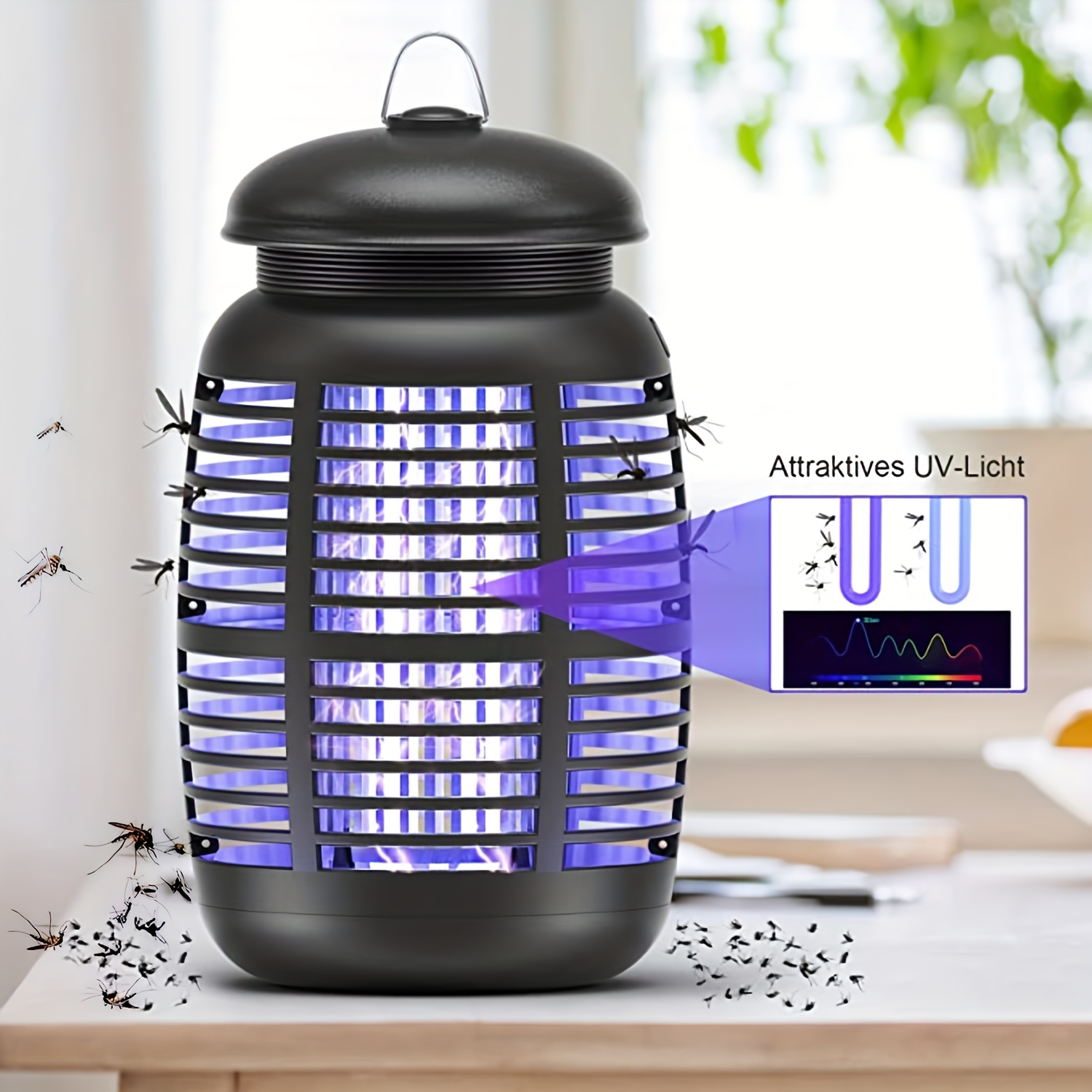 Bug Zapper Mosquito Killer For Outdoor Indoor 4200v High - Temu