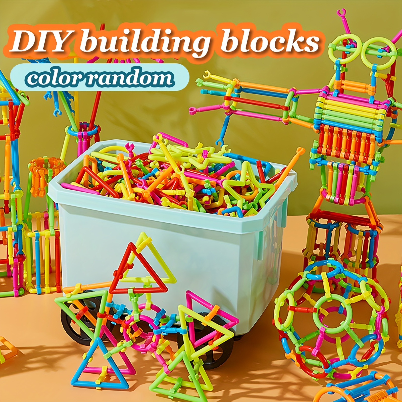 320pcs Smart Stick Building Blocks - Early Education Puzzle