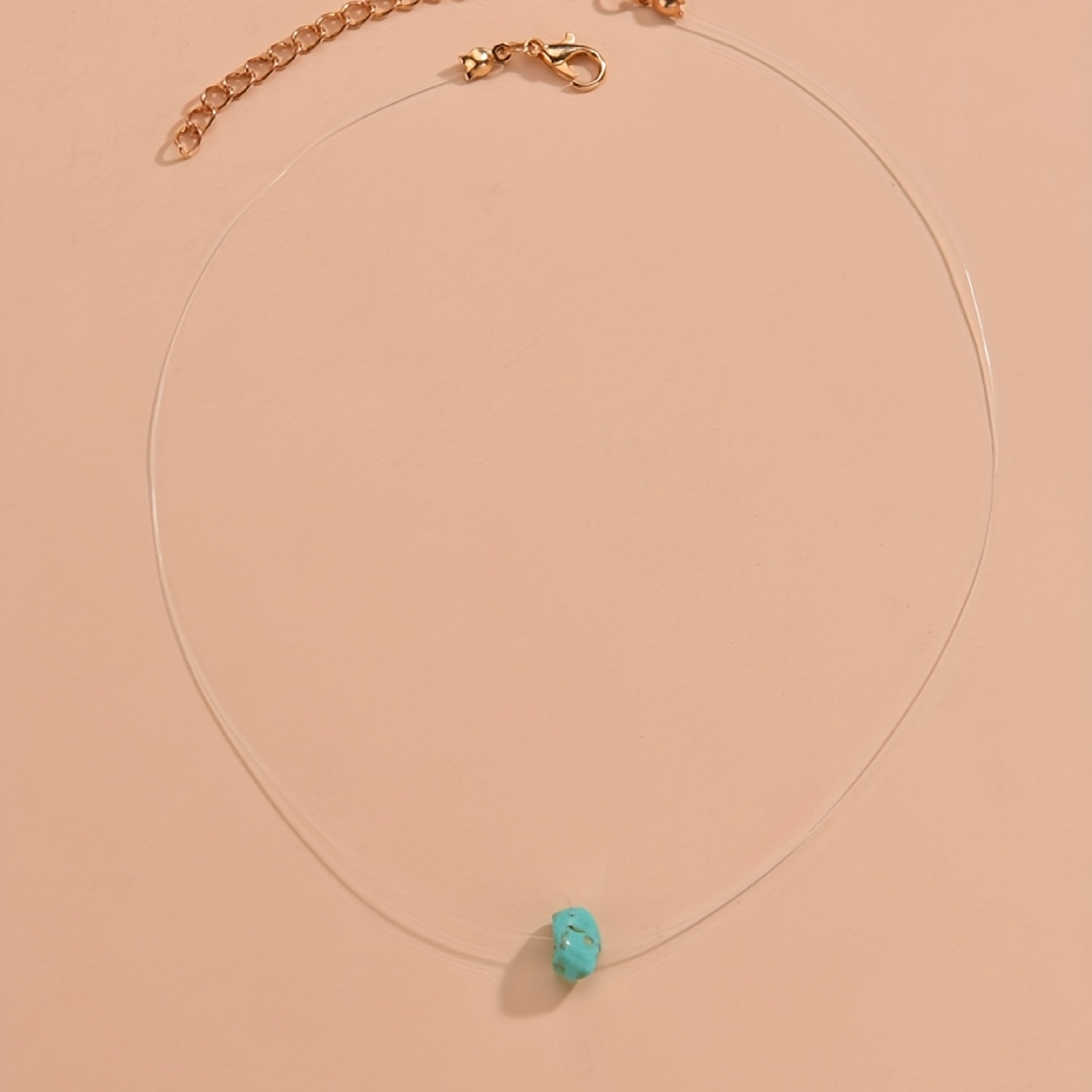 Boho Turquoise Pendant Necklace for Women