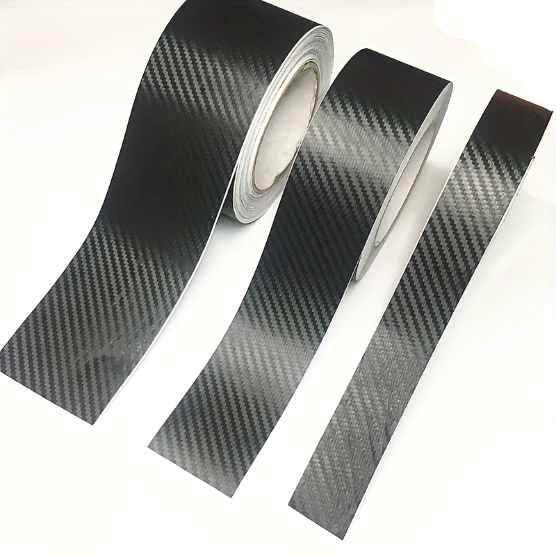 Kohlefaser Vinyl Wrap Streifen Schwarz Kohlefaser Schutzfolie