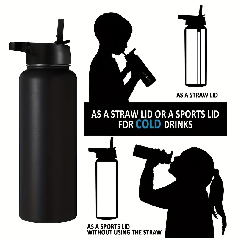 Kids 12 oz. Hanging Around Insulated Stainless Steel Water Bottle with  Sport Straw Lid