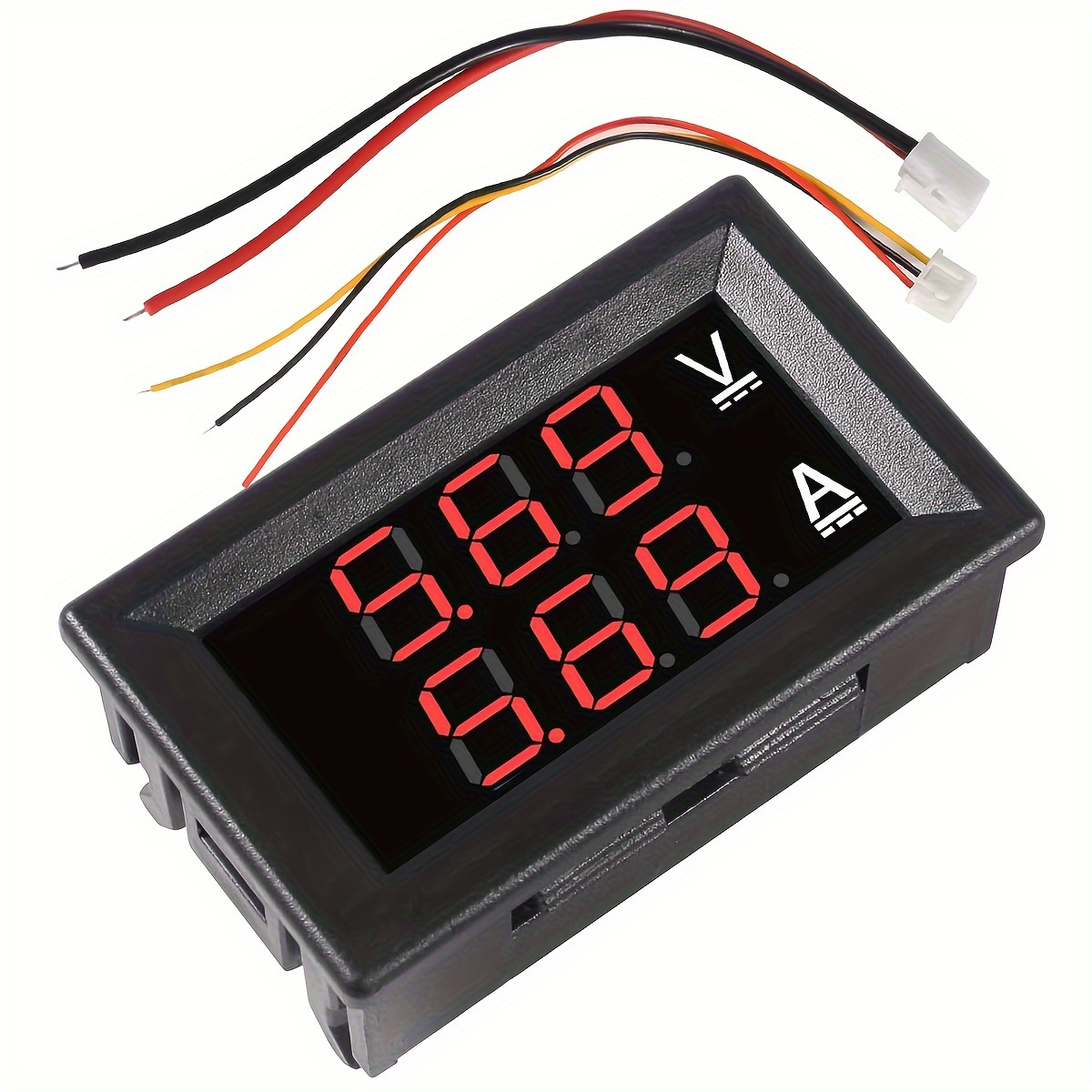 Ampèremètre Numérique De Panneau 0 - 5A AC Courant Alternatif Segments LED  Rouge