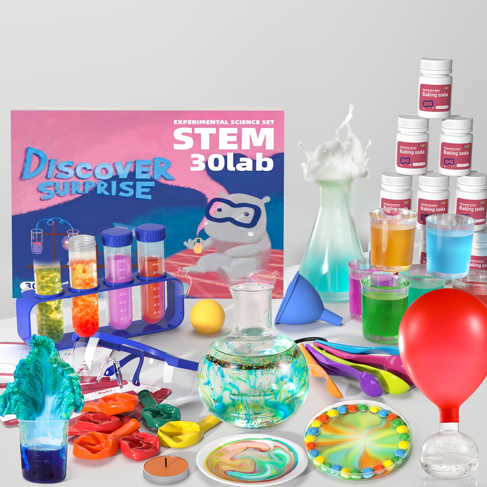 O Meu Primeiro Kit de Ciências  Brinquedo Científico Infantil