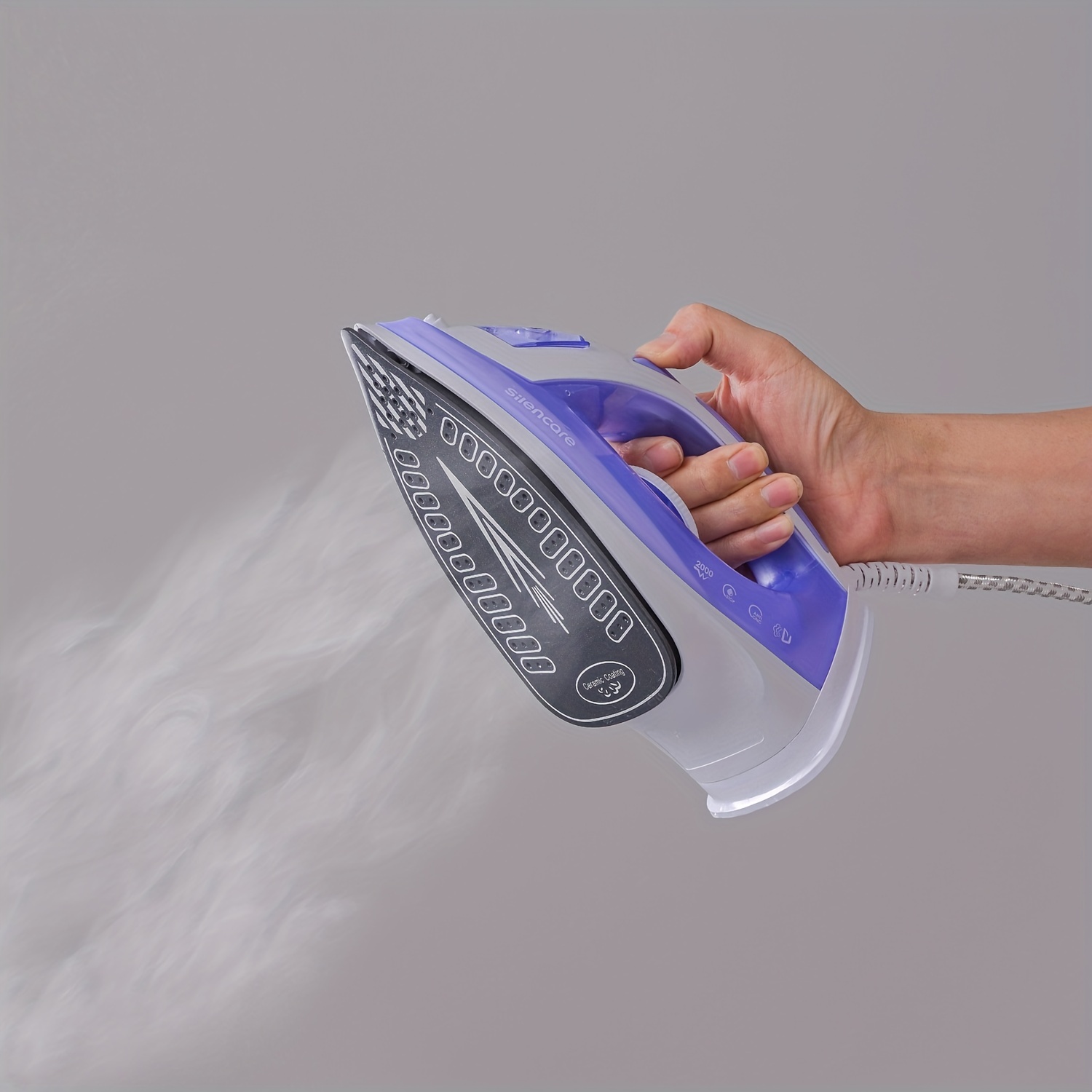 Steam Iron For Clothes With Non stick Soleplate Clothes Iron - Temu