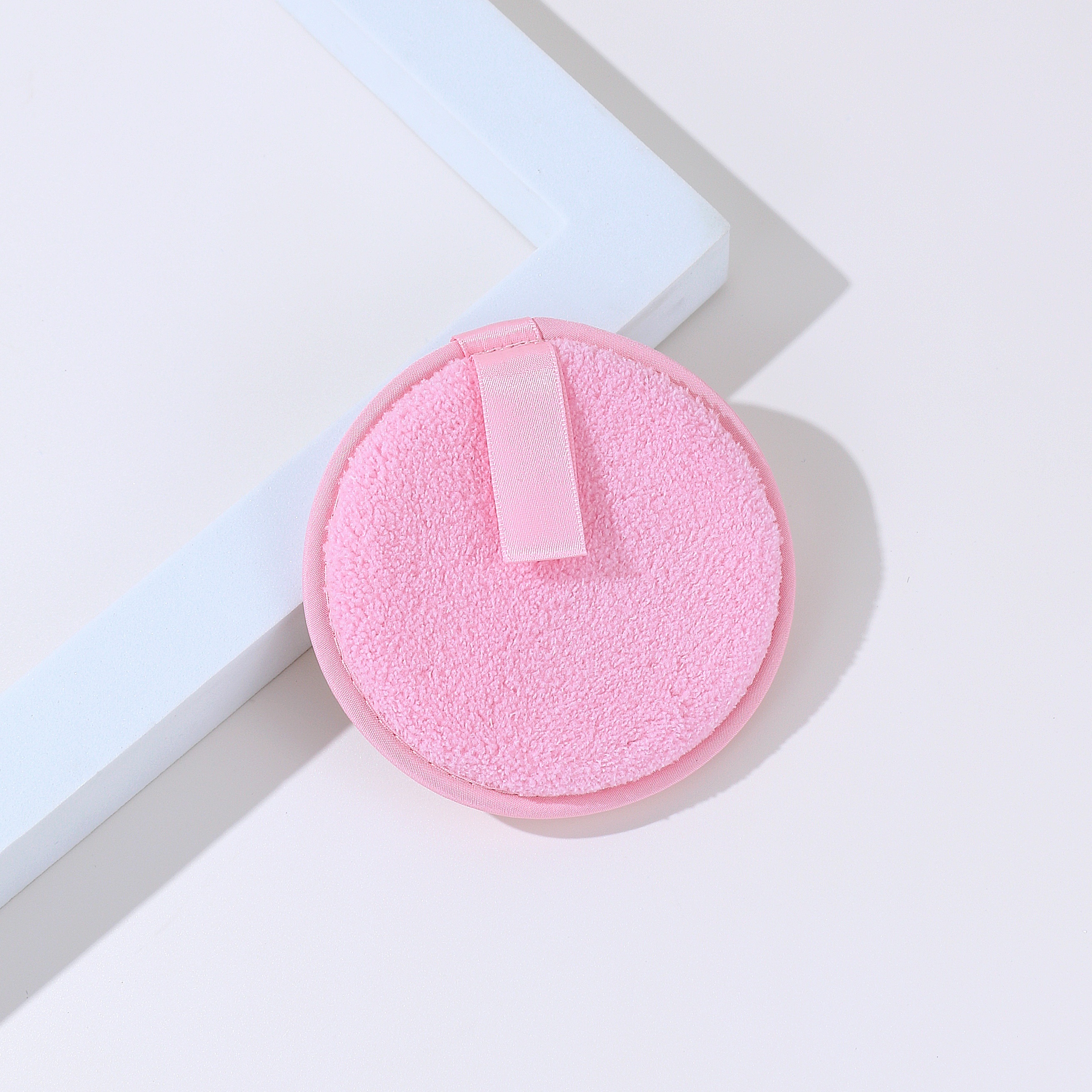 Round Makeup Remover Pad Cleansing Puff - Water Cycle Soft Face Puff