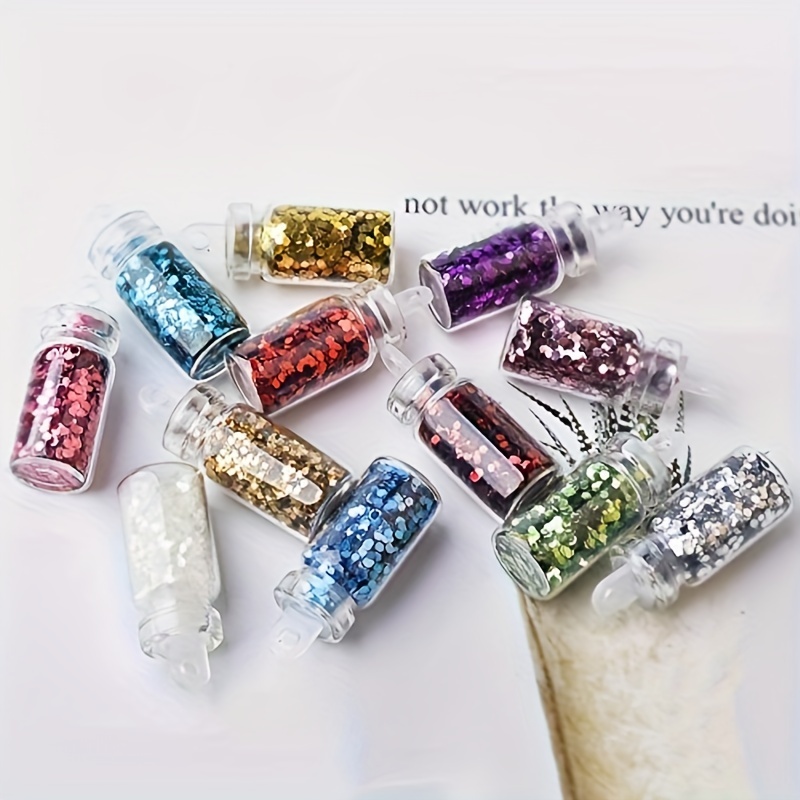 Holographic Glitter For Nails Nail Glitters For Acrylic - Temu